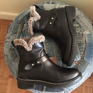 rag bone shearling boots